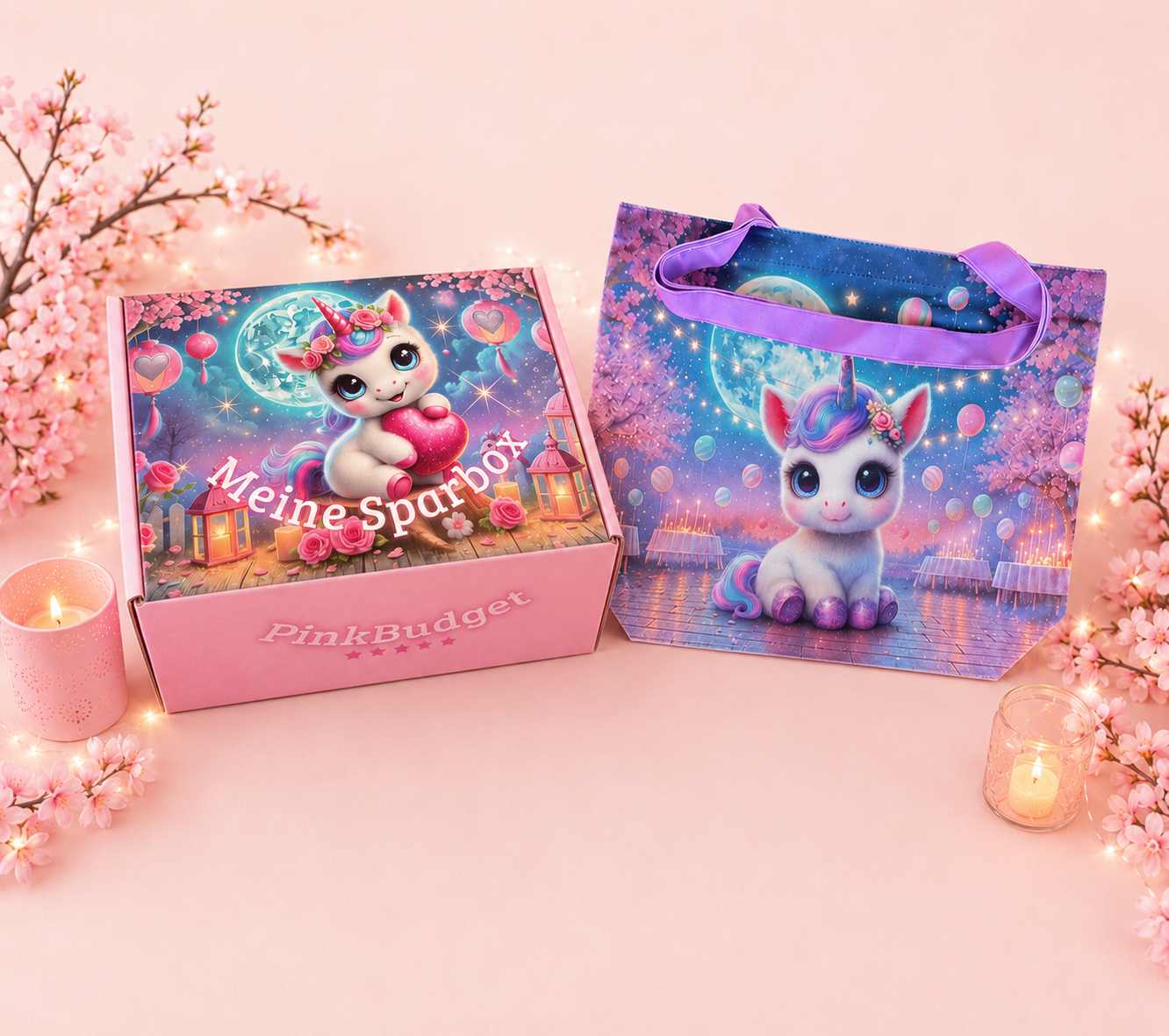 XXL Sparbox – 5 Jahre PinkBudget