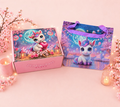 XXL Sparbox – 5 Jahre PinkBudget