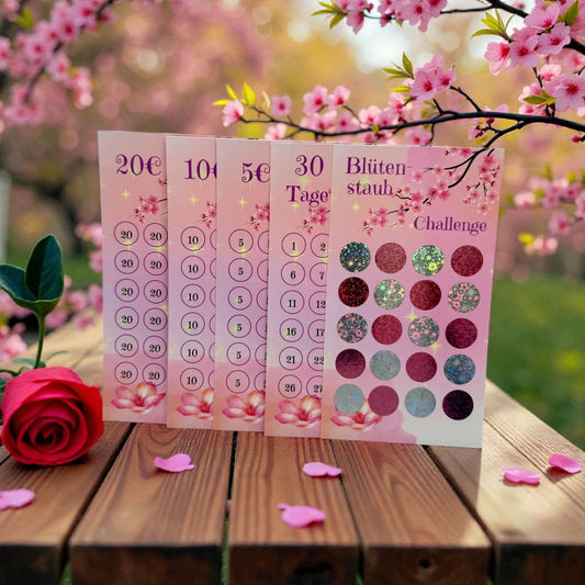 Kirschblüten - A6 Set Einzelchallenges