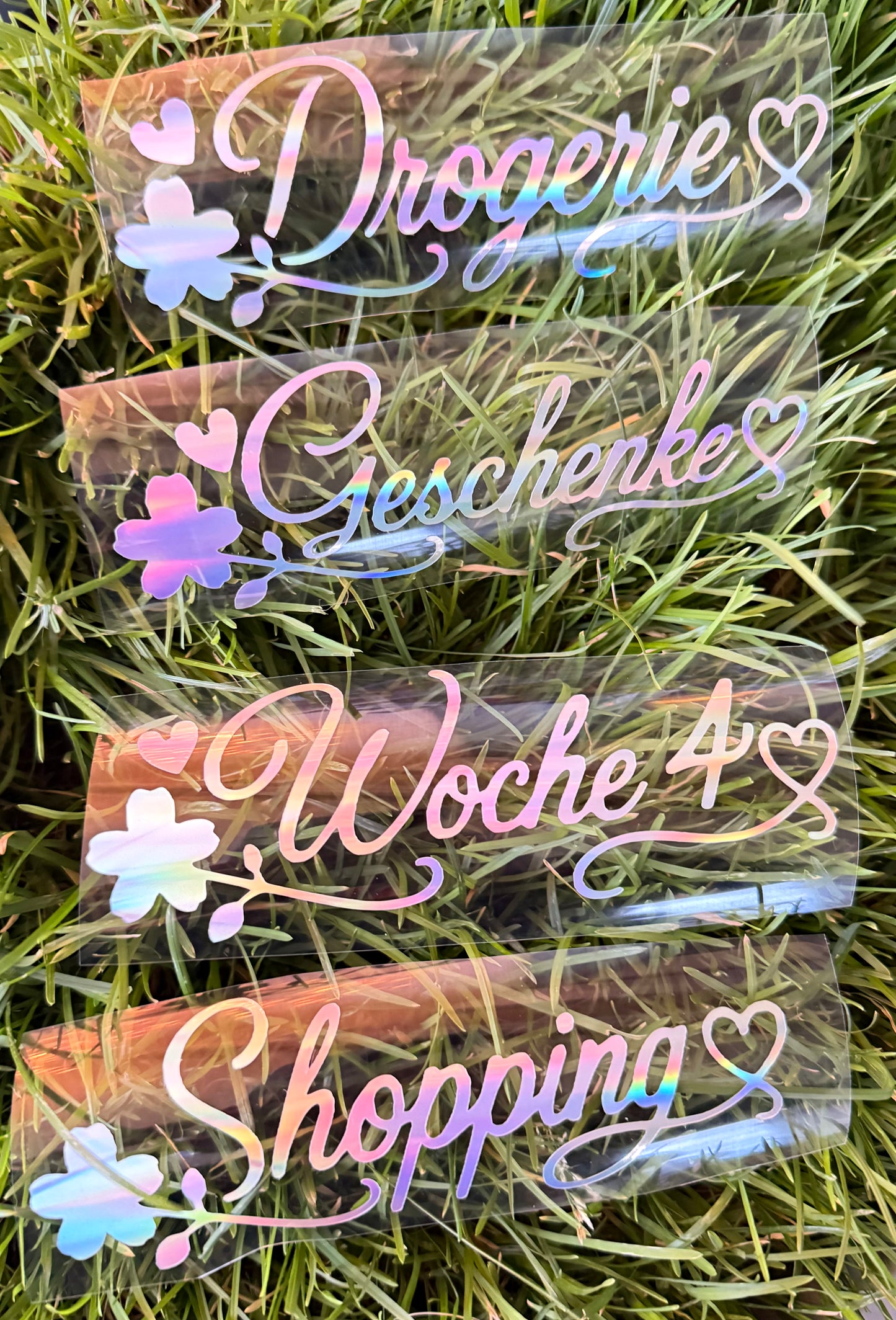 Sticker mit Wunschbeschriftung