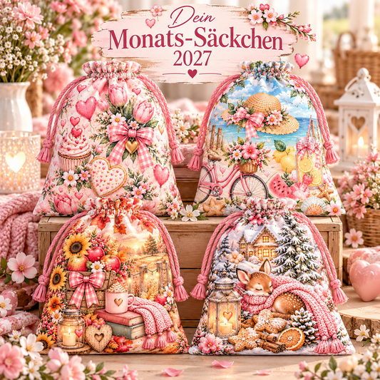 Neu Vorbestellung 🌸 Monatssäckchen 2027 🌸