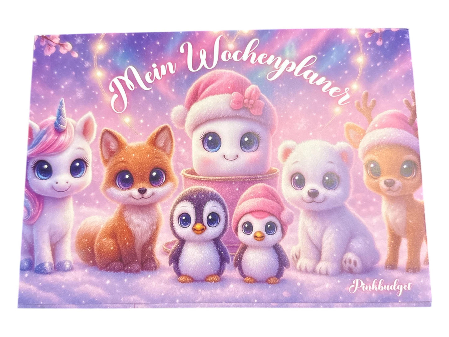 Wochenplaner-Block „Mondlichttiere"