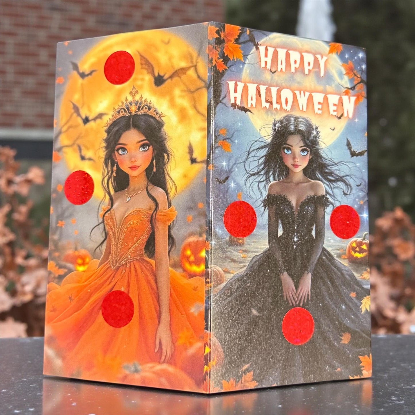 Happy Halloween – A6 Klappkarte