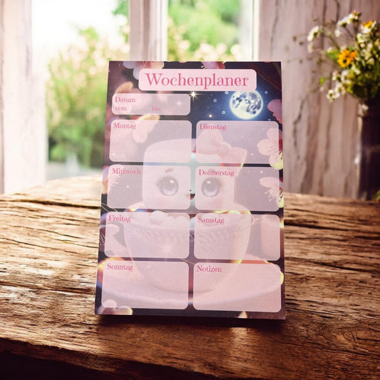 Wochenplaner-Block „Marshmallow"