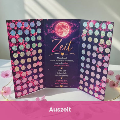 Auszeit - A6 Klappkarte
